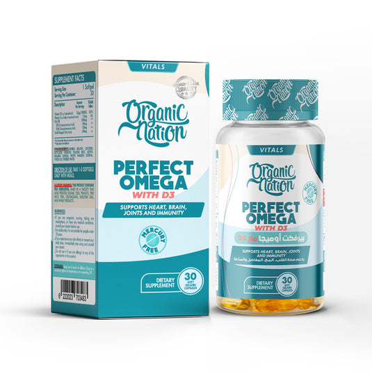 Organic Nation Perfect Omega3 With Vitamin D3