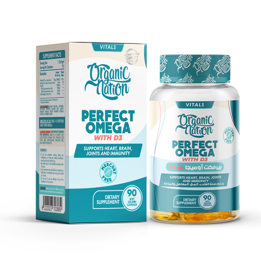 Organic Nation Perfect Omega3 With Vitamin D3