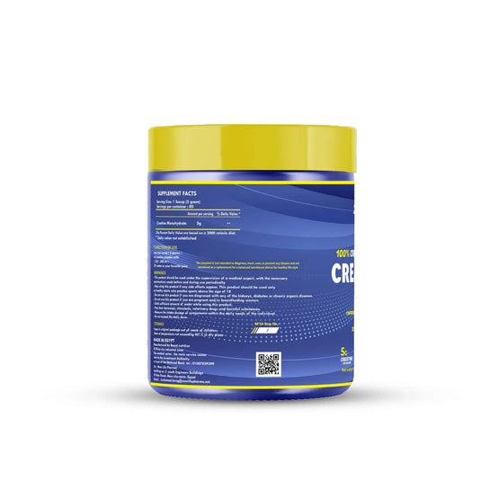 crea power 100% creatine monohydrate 250g 50 serv
