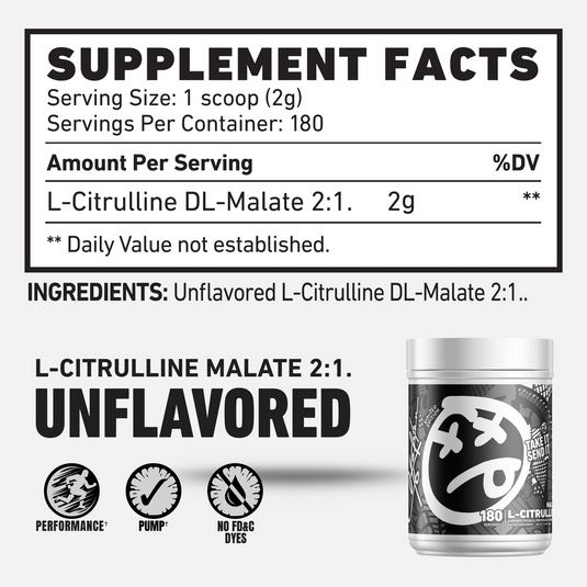 L-CITRULLINE MALATE 90 srv. -UNFLAVOURED