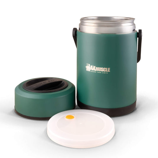 Max Muscle Stainless Steel-Lunch Box Vacuum insulated-2L-