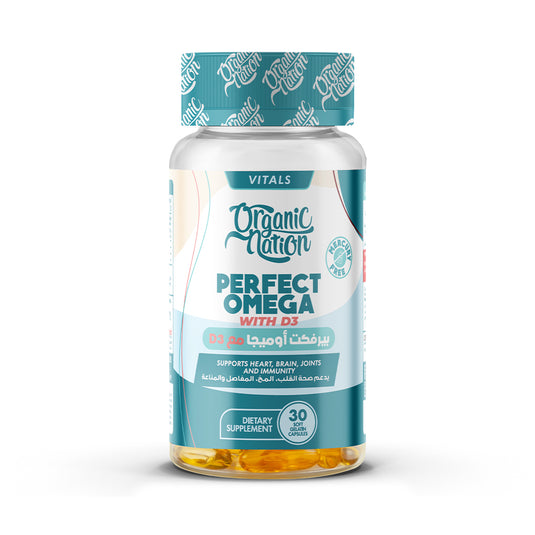 Organic Nation Perfect Omega3 With Vitamin D3