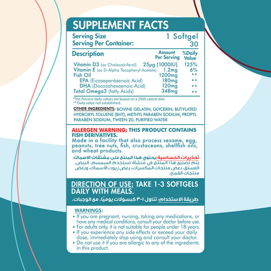 Organic Nation Perfect Omega3 With Vitamin D3