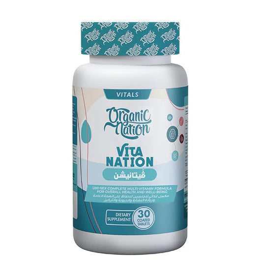 Organic Nation Vitamin Nation-30Serv.-30Tablets