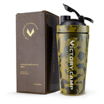 Victory Camp Stainless Steel Shaker 900Ml-Army Edition