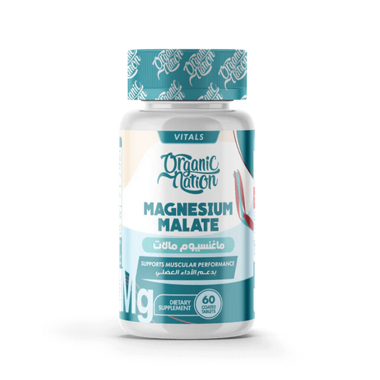 Organic Nation Magnesium Malate - 60Tablets