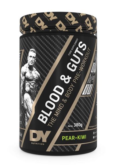 Dy Nutrition Blood&Guts The Mind&Body Pre-workout-20Serv.-380G.-Pear Kiwi