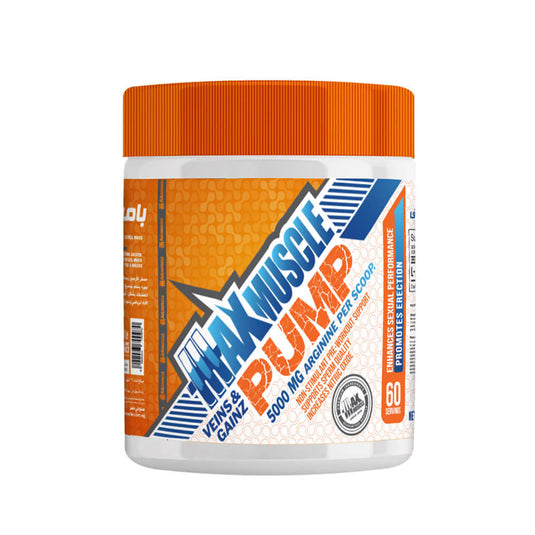 Max Muscle Pump 5000mg Arginine-60Serv.-300G