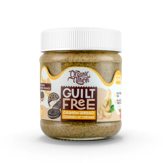 Organic Nation Guilt Free Cashew Spread-200G-Cookies N'Cream