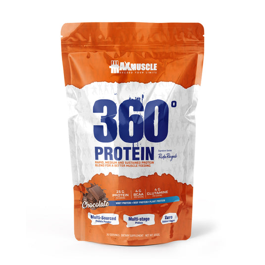 Max Muscle 360 Protein Powder Reda Ragab Signature-30Serv.-1050G.