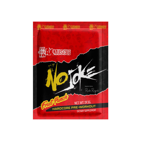 Max Muscle No Joke Hardcore Pre-workout Reda Ragab Signature Series-1Serv.-19.24G.