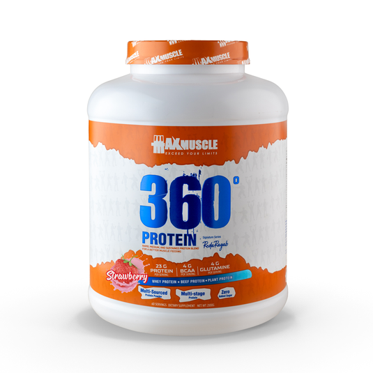 Max Muscle 360 Protein Powder Reda Ragab Signature-60Serv.-2100G.