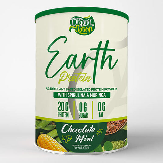 Organic Nation Earth Protein-10Serv.-350G.