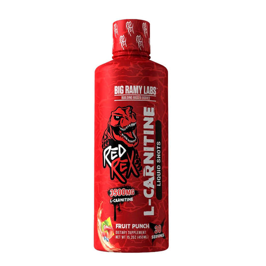 Big Ramy Labs Red Rex L-Carnitine Liquid Shots 3500Mg
