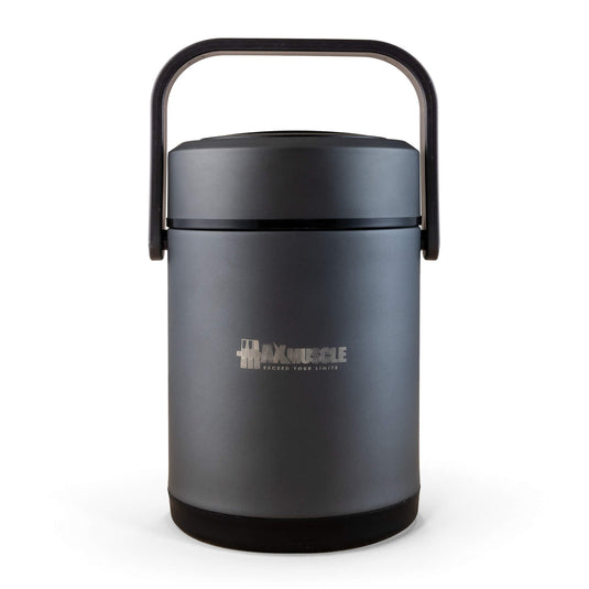 Max Muscle Stainless Steel-Lunch Box Vacuum insulated-2L-