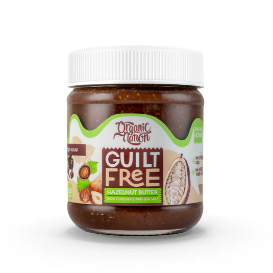 Organic Nation Hazelnut butter with dark chocolate-350G