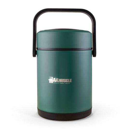 Max Muscle Stainless Steel-Lunch Box Vacuum insulated-2L-