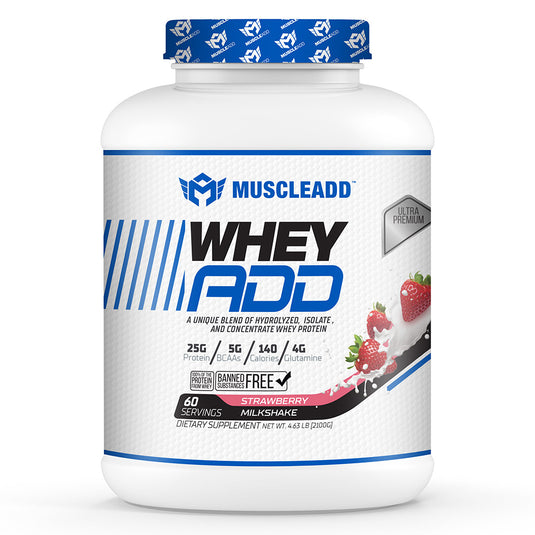 Muscle Add Whey Add-60Serv.-2100G