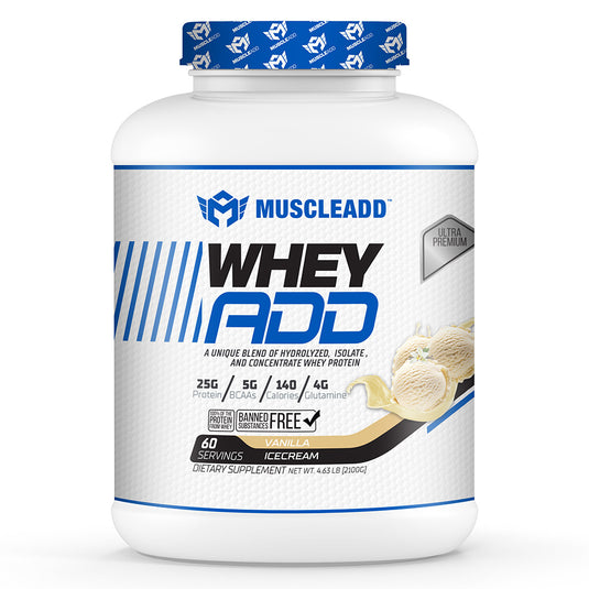 Muscle Add Whey Add-60Serv.-2100G