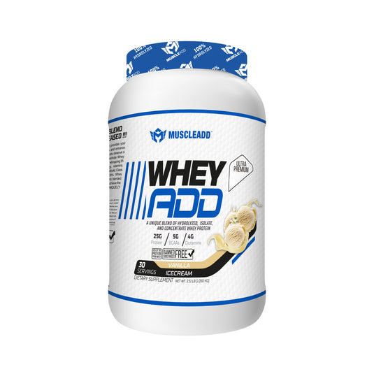 Muscle Add Whey Add Plus-30Serv.-1050G.