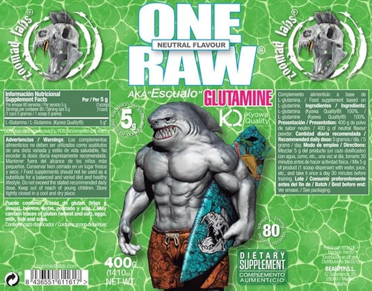 Zoomad Labs ONE RAW Glutamine 400 g 80 servings