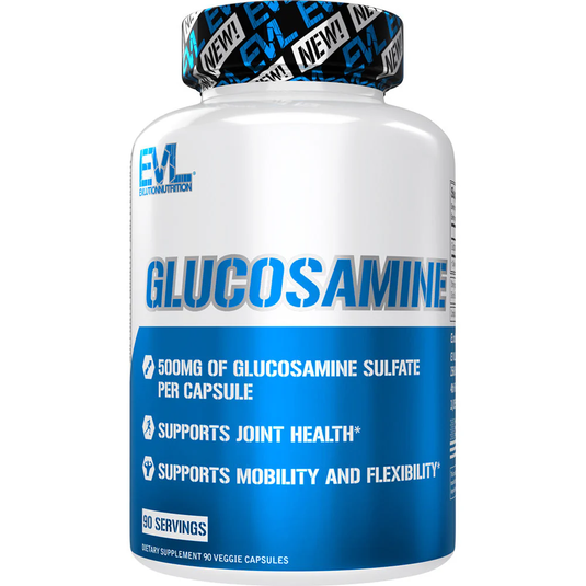 EVL Glucosamine 90Serv.-90Veggie Capsules.