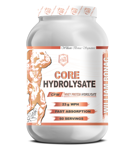 William Bonac Core Hydrolysate | 23g WPH | 60 Servings