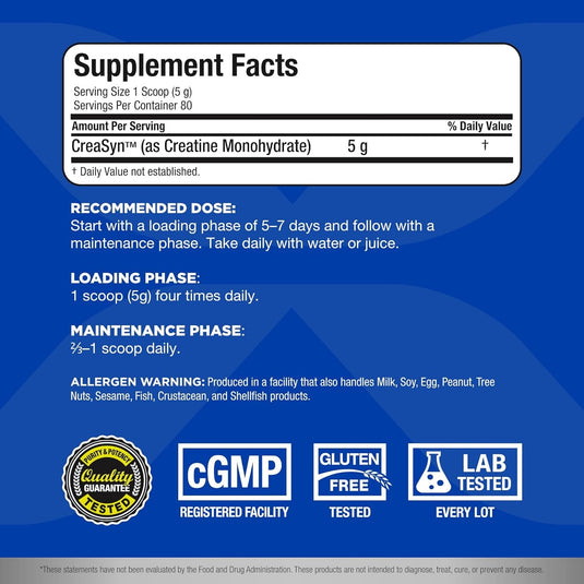 AllMax Nutrition Creatine 100% Micronized-80Serv.-400G