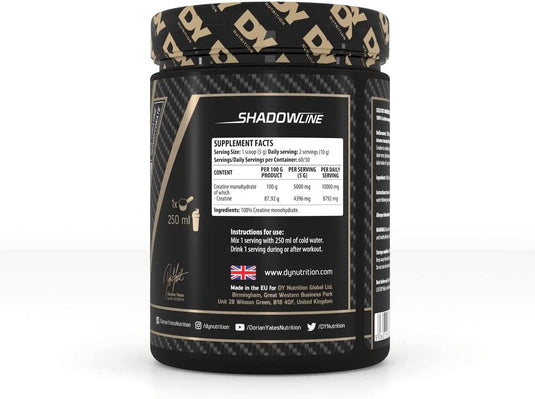 DY Nutrition Creatine Monohydrate-60Serv.-300G.-Unflavored