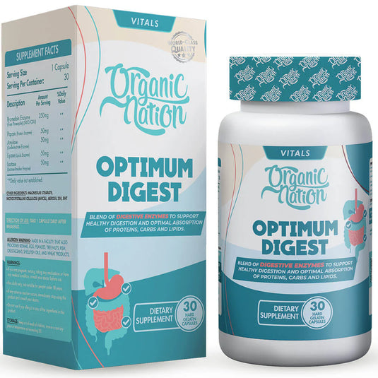 Organic Nation Optimum Digest 30Serv.-30 Capsules