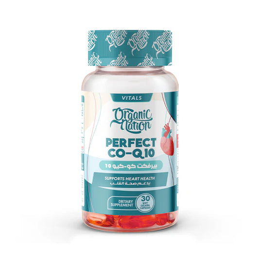 Organic Nation Perfect Co-Q10-30Serv.-30Soft Gel
