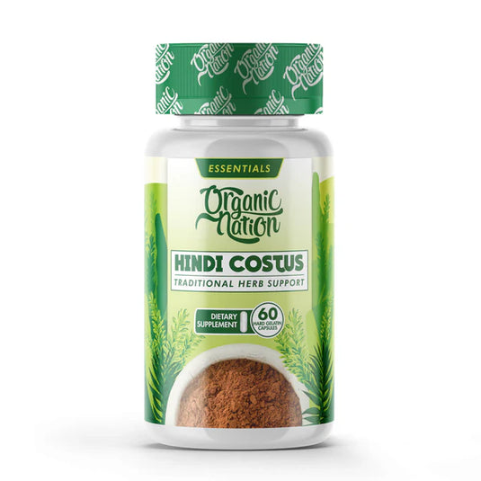 Organic Nation Hindi Costus-30Servings-60 Capsules