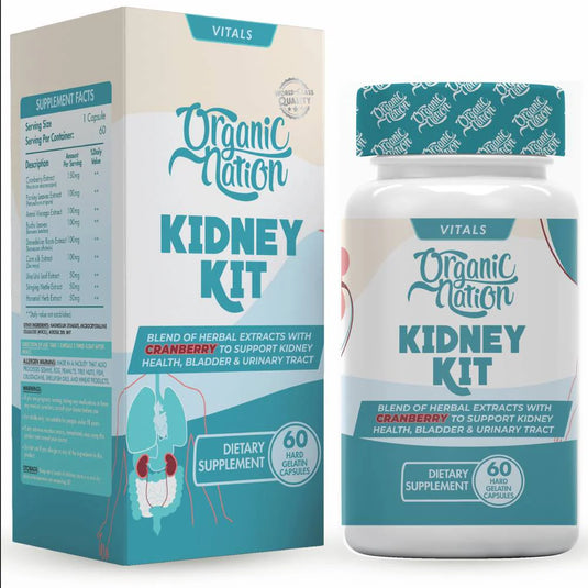 Organic Nation kidney Kit-60Serv.-60 caps