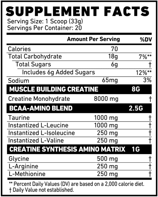 Skeleton Nutrition Signature Mad fuelgen 660g 20Serv watermelon