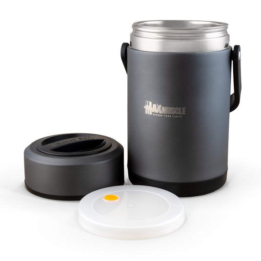 Max Muscle Stainless Steel-Lunch Box Vacuum insulated-2L-