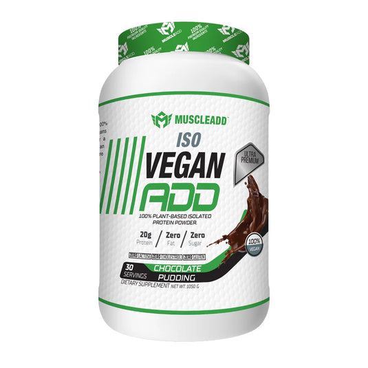 Iso Vegan Add-30Serv.-1050G.-Chocolate Pudding