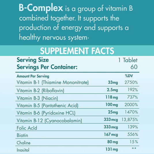 Organic Nation B-Complex Advanced Formula