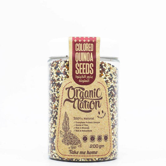 Organic Nation Colored Quinoa Seeds
