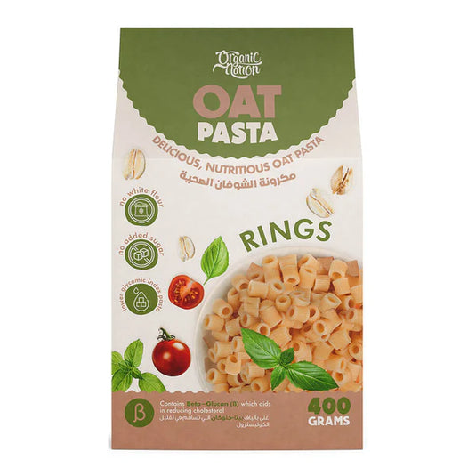 Organic Nation Oat Pasta Rings-400G